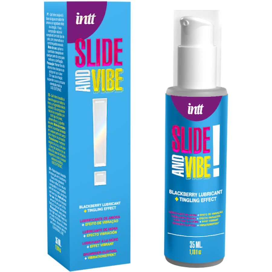 INTT RELEASES - LUBRIFICANTE VIBRATÓRIO BEIJÁVEL À BASE DE ÁGUA 35 ML