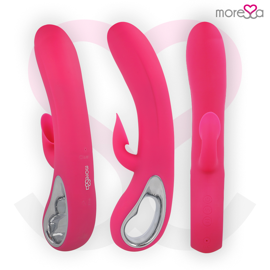 MORESSA - DUSTIN SUCÇÃO CLITÓRICA E VIBRAÇÃO PODEROSA SILICONE PREMIUM RECARREGÁVEL