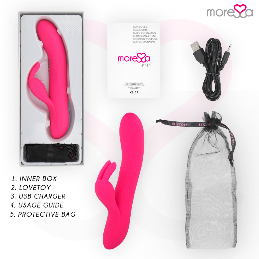 MORESSA - ETHAN PREMIUM SILICONE RECARREGVEL