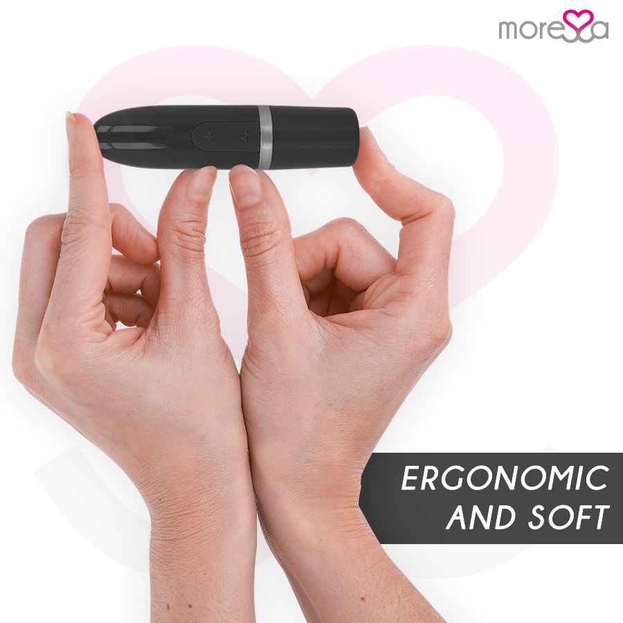 MORESSA - IVY VIBRADOR ESTIMULADOR VIAGEM PRETO