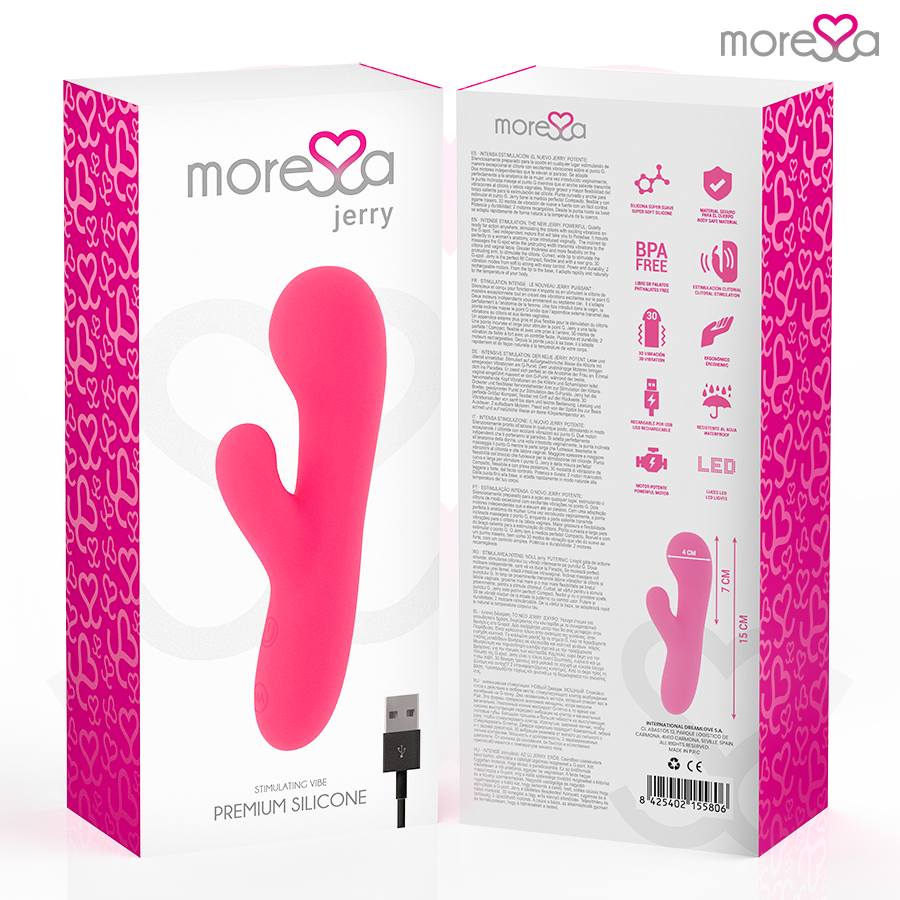 MORESSA - JERRY PREMIUM SILICONE RECARREGVEL