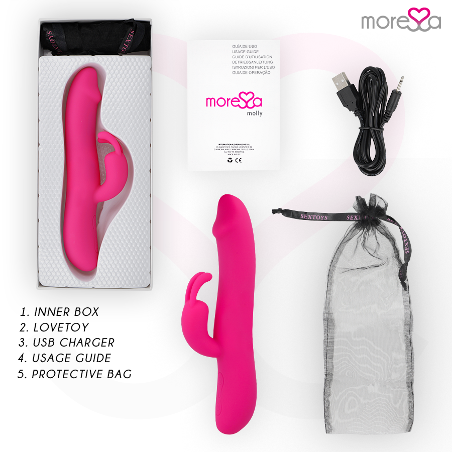 MORESSA - MOLLY PREMIUM SILICONE RECARREGVEL