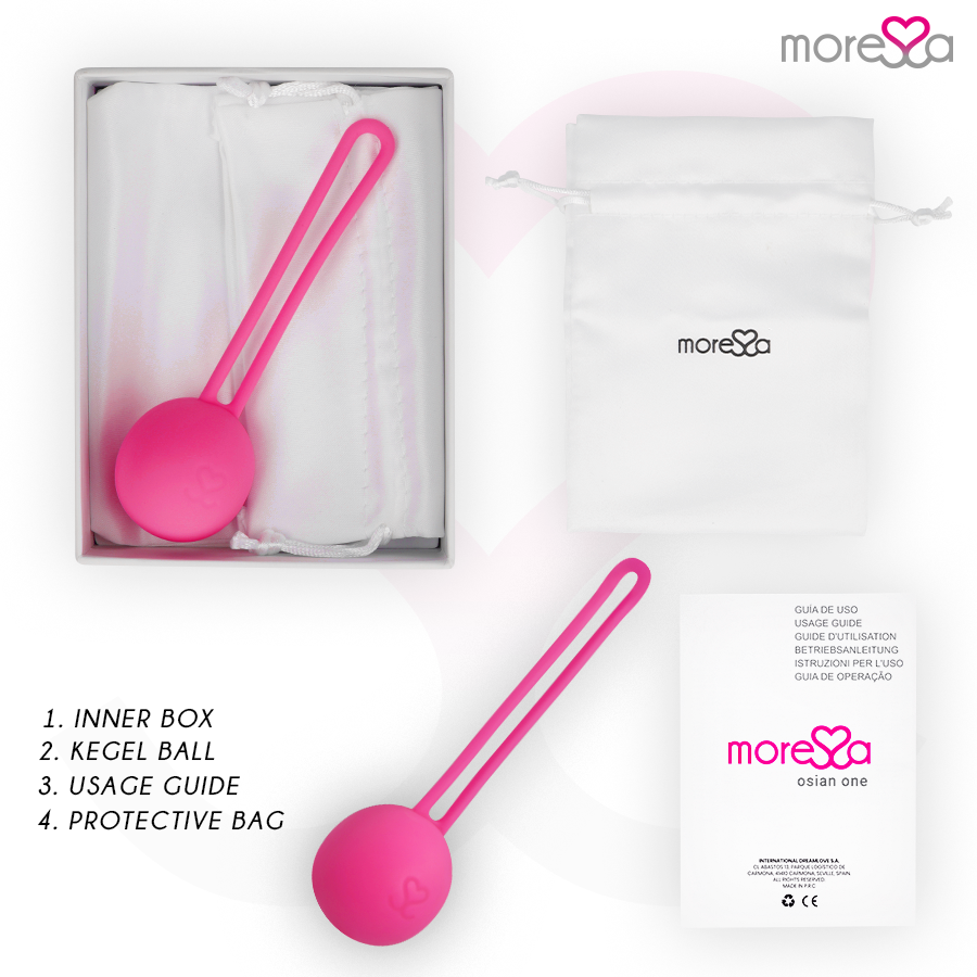 MORESSA - OSIAN ONE PREMIUM SILICONE ROSA