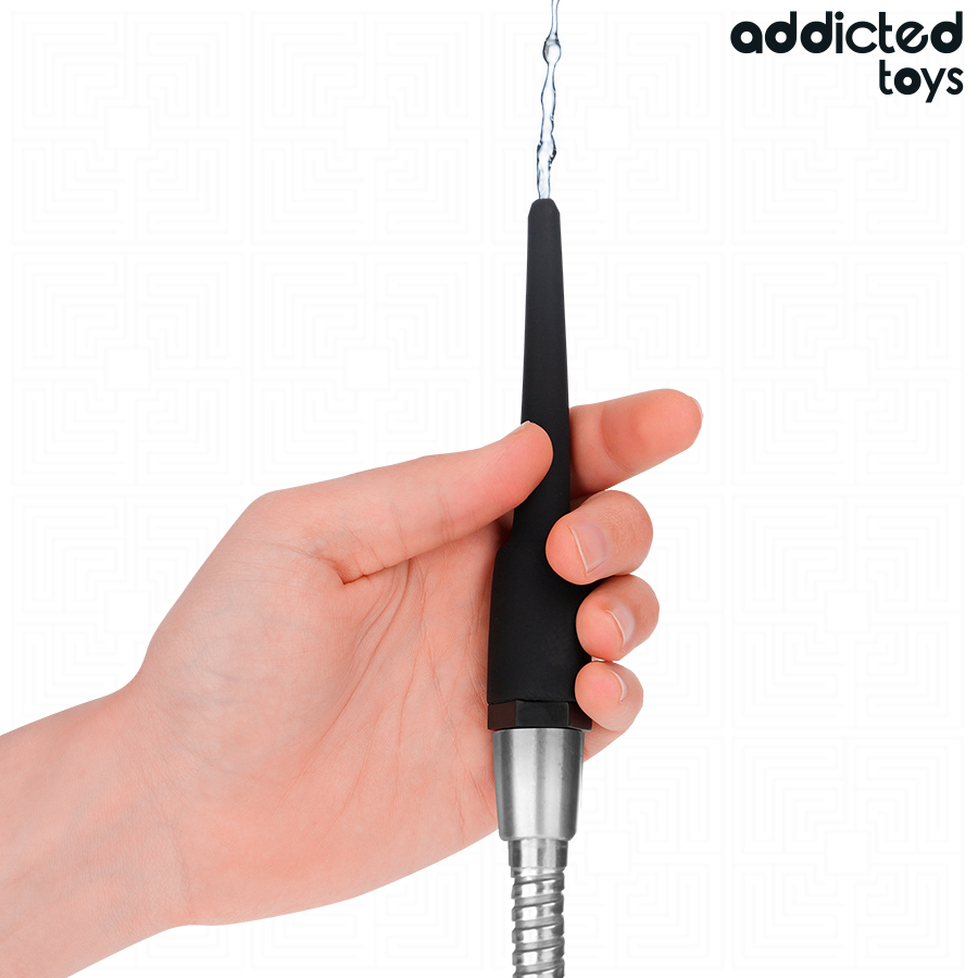 ADDICTED TOYS - LIMPADOR ANAL COM ADAPTADOR UNIVERSAL MODELO 1