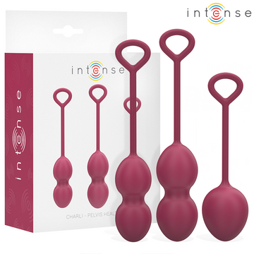INTENSE - KIT CHARLI KEGEL BALL BURGUNDY