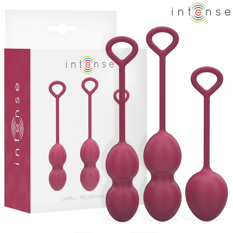 INTENSE - KIT CHARLI KEGEL BALL BURGUNDY