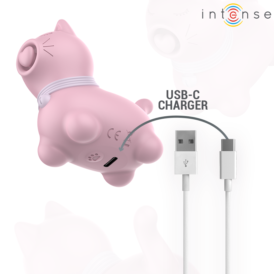 INTENSE - MARIE PINK EFEITO DE PULSAÇÃO ESTIMULADOR DE LÍNGUA