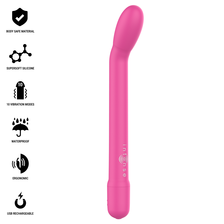 INTENSE - ESTIMULADOR DE PONTO G RECARREGÁVEL KARLIE ROSA
