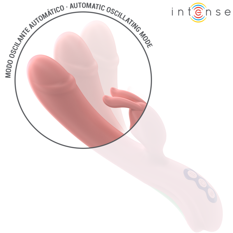 INTENSE - VIBRADOR RACHEL RABBIT 5 VIBRAÇÕES ROSA