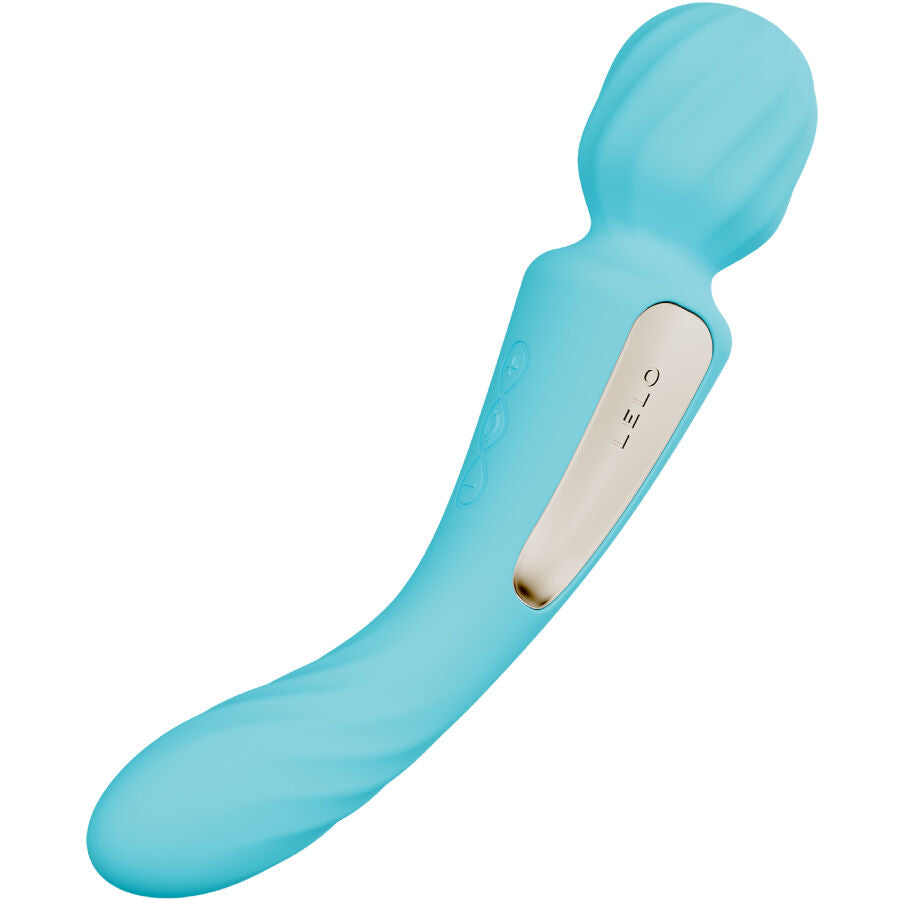 LELO - VIBRADOR SWITCH WANDA DUPLA ESTIMULAÇÃO AQUA