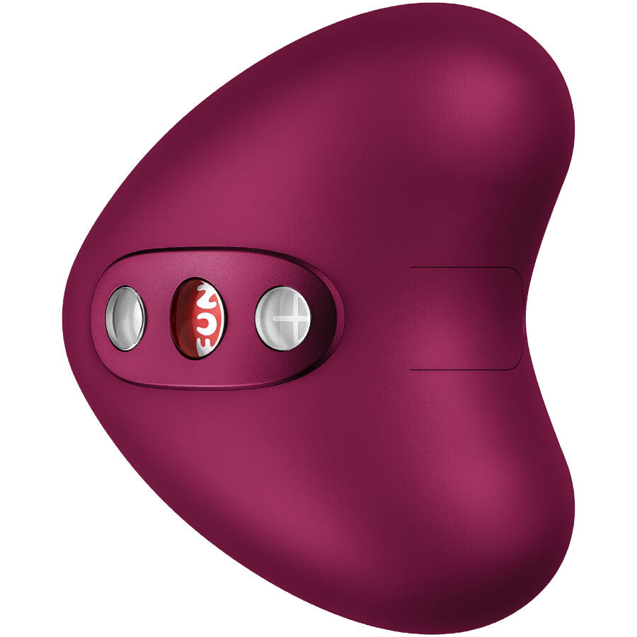 FUN FACTORY - VIBRADOR LIBERA AIR PULSE VERMELHO VINHO