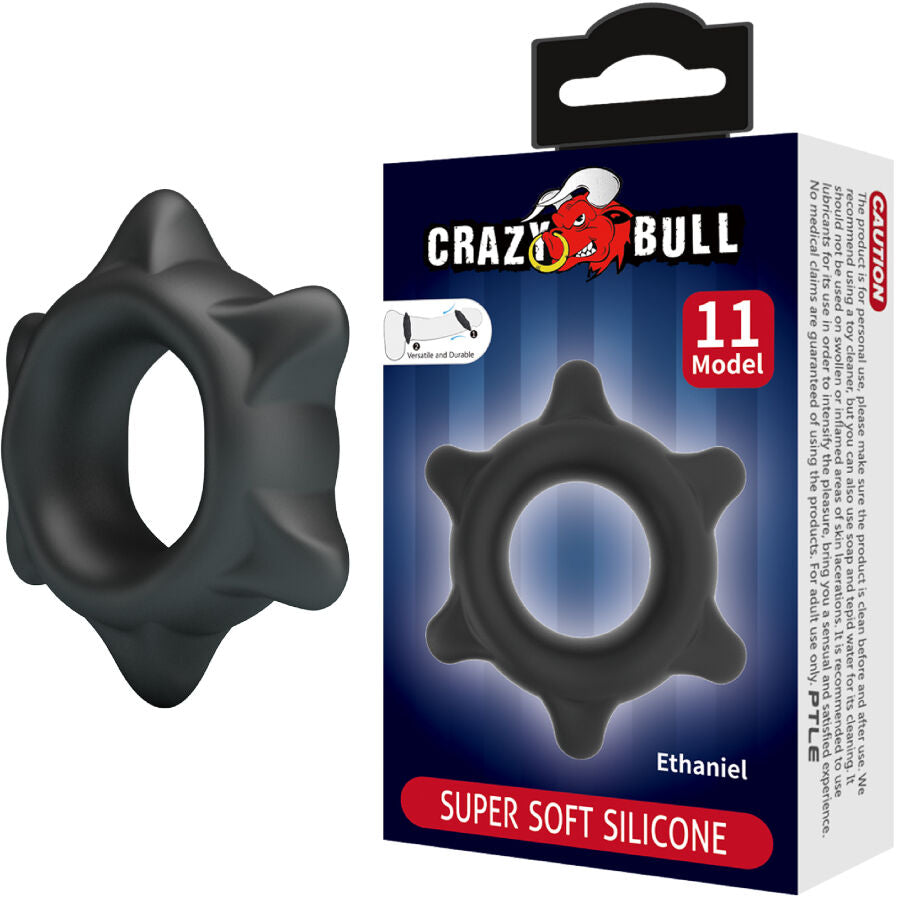 CRAZY BULL - ANEL DE SILICONE ETHANIEL MODELO 11