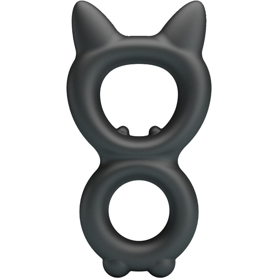 CRAZY BULL - ANEL DUPLO DE SILICONE TORAN MODELO 20