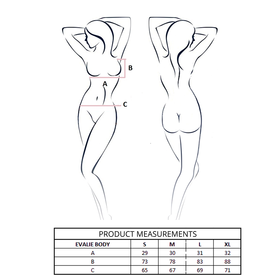 PASSION - EVALIE BODY PRETO P/M
