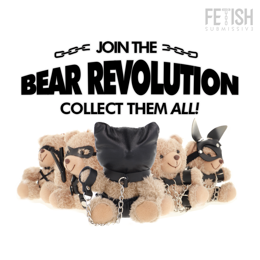 FETISH SUBMISSIVE - MOMO BDSM URSO DE PELÚCIA MODELO 8