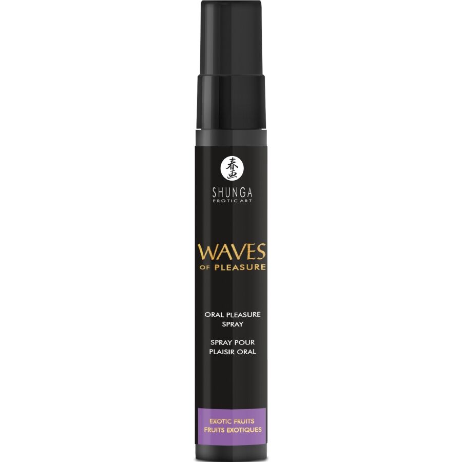 SHUNGA - SPRAY ORAL SEDUTOR DE PRAZER COM SABORES DE FRUTAS EXÓTICAS 20 ML