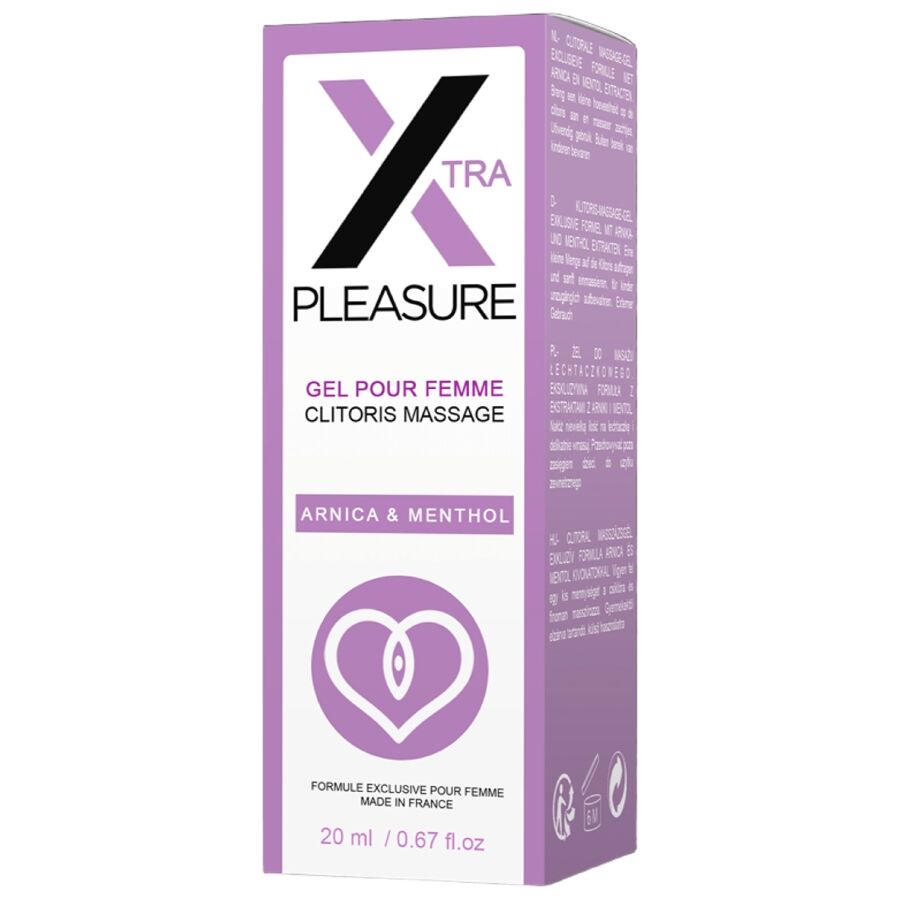 RUF - X PLEASURE GEL DE MASSAGEM PARA CLITÓRIS 20 ML