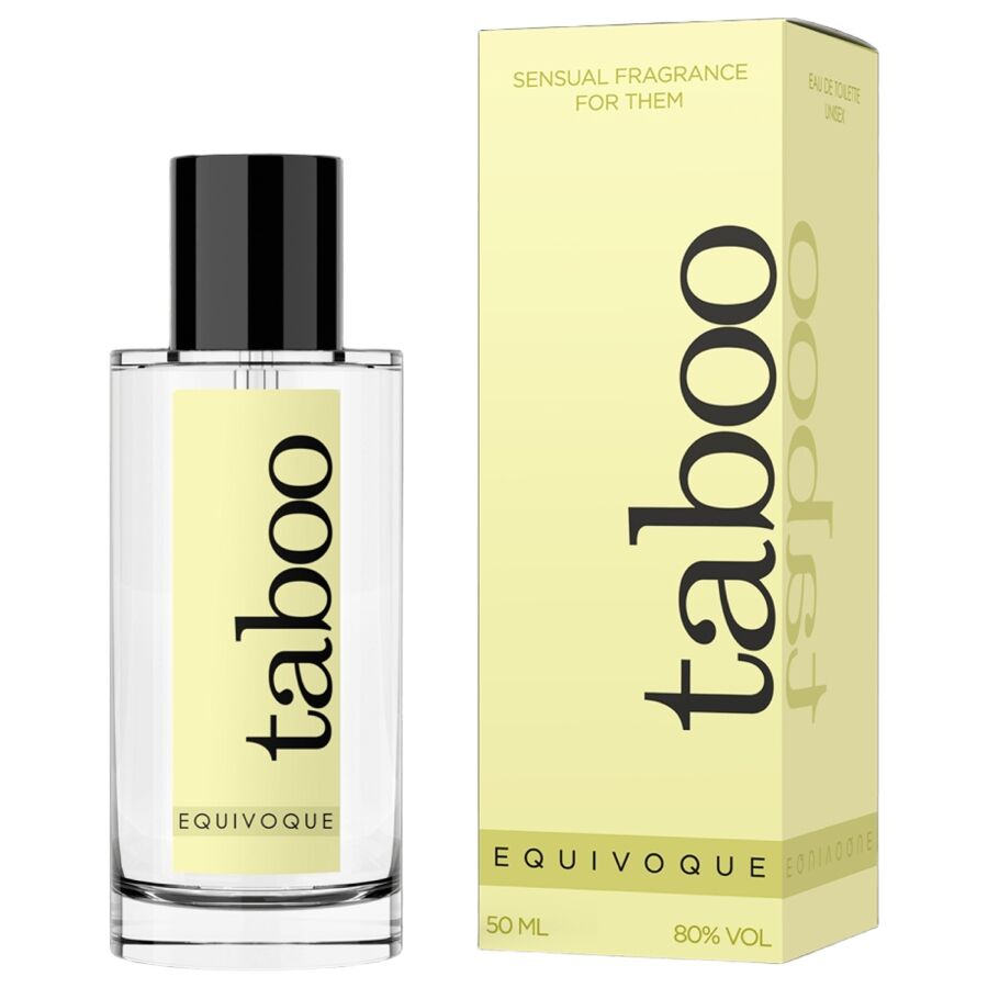 RUF - PERFUME TABOO EQUIVOQUE COM FEROMONAS PARA ELE E ELA