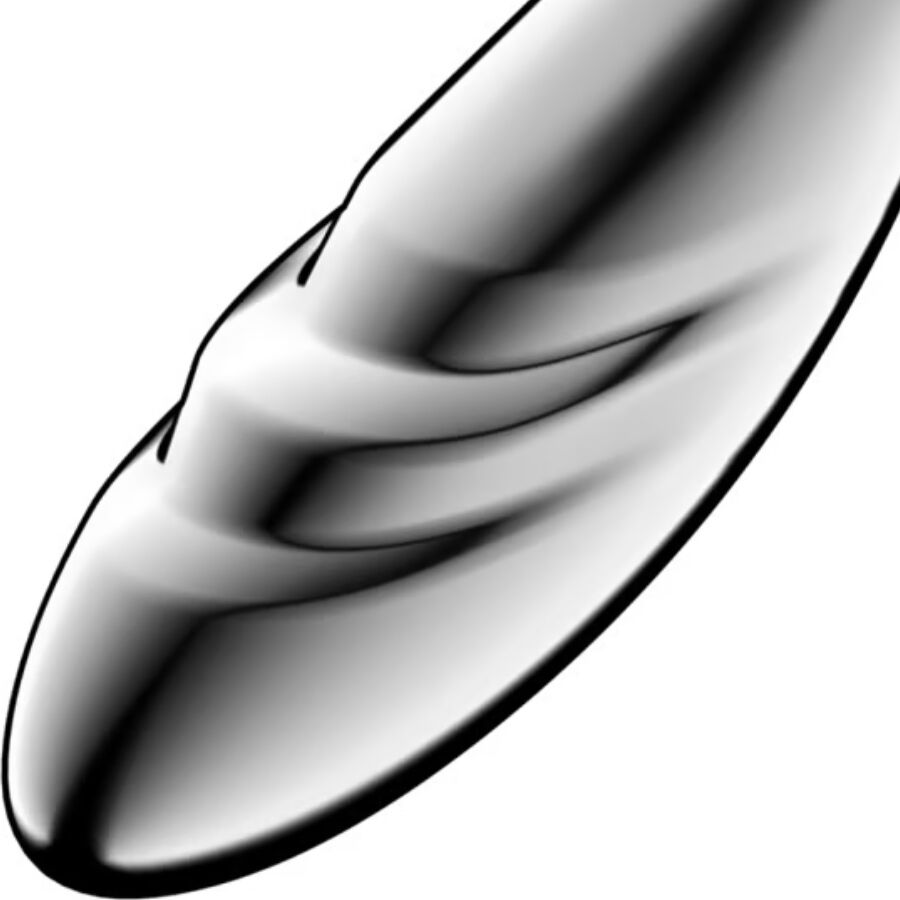 SATISFYER - PURE GRAVITY 3 DILDO DE AÇO INOXIDÁVEL COM DUAS EXTREMIDADES