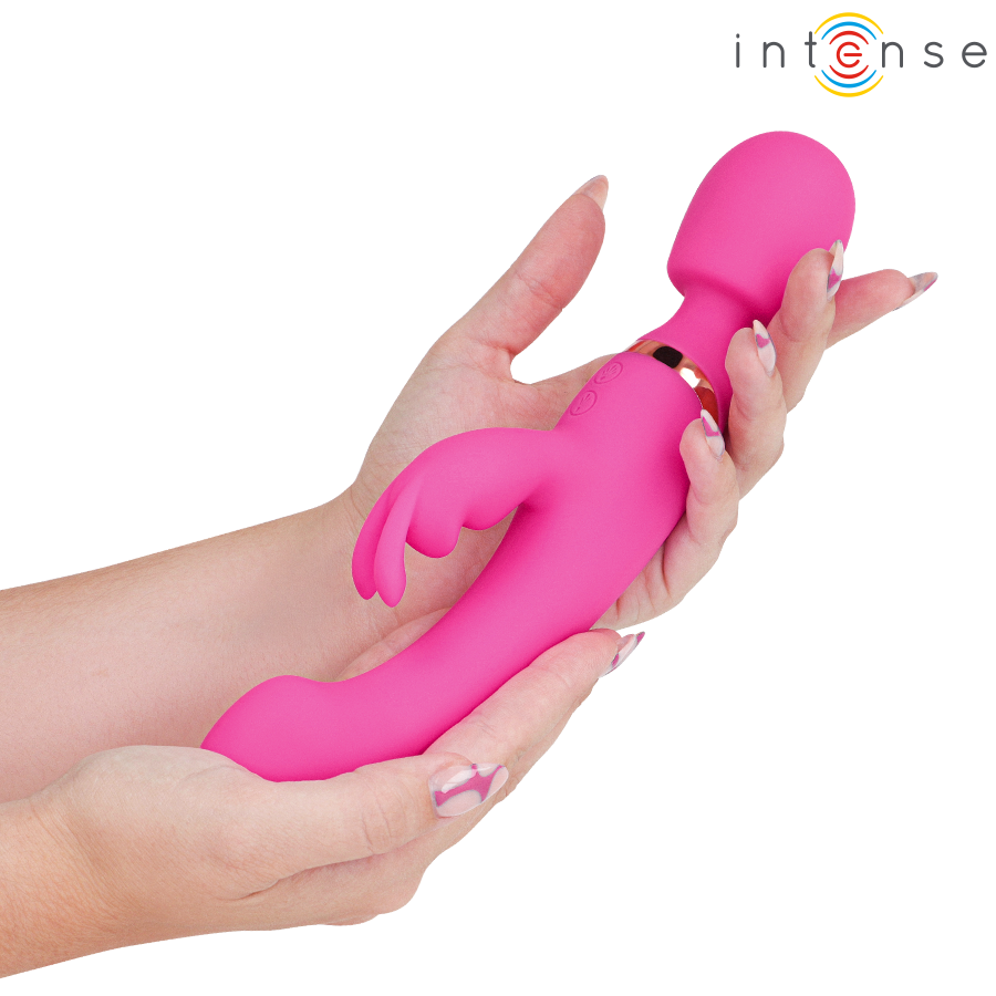 INTENSE - VIBRADOR DUPLO WINONA COELHO E VARINHA