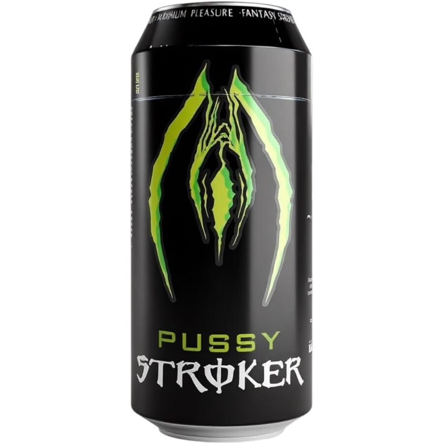ALIVE - PUSSY STROKER MASTURBATOR VAGINA BEBIDA ENERGÉTICA EM LATA