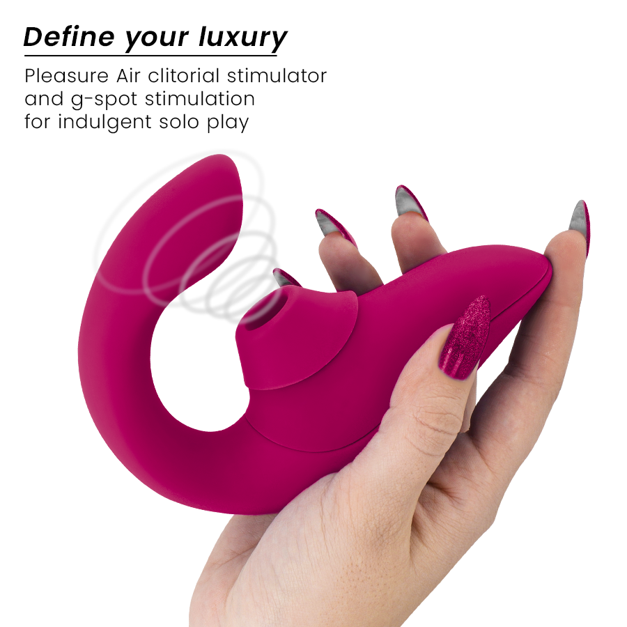 WOMANIZER - VIBRADOR ESTIMULADOR BLEND RABBIT ROSA VIBRANTE