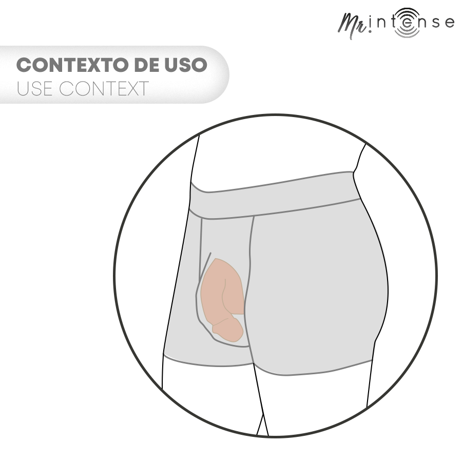 MR INTENSE - PACKER REALISTA TAMANHO FLOPPY S