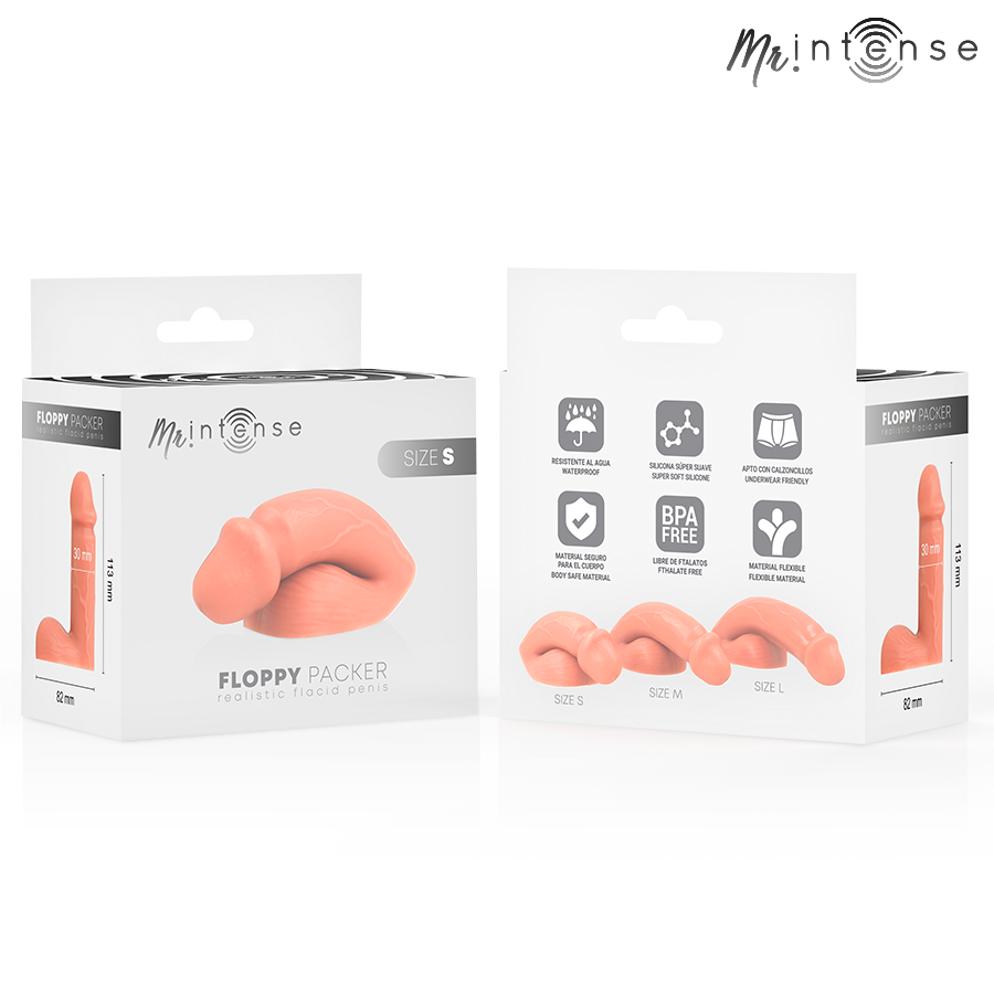 MR INTENSE - PACKER REALISTA TAMANHO FLOPPY S
