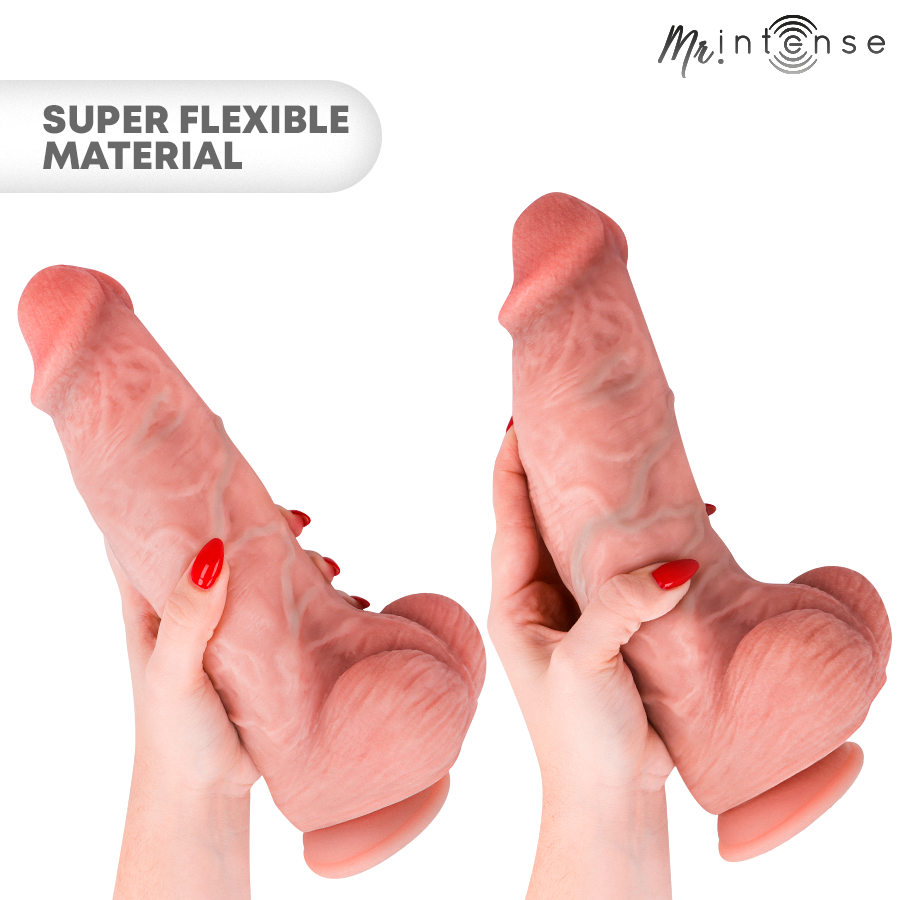 MR INTENSE - DILDO DE SILICONE EXTRAGRANDE SPENCER 28 CM -Ø- 7,3 CM