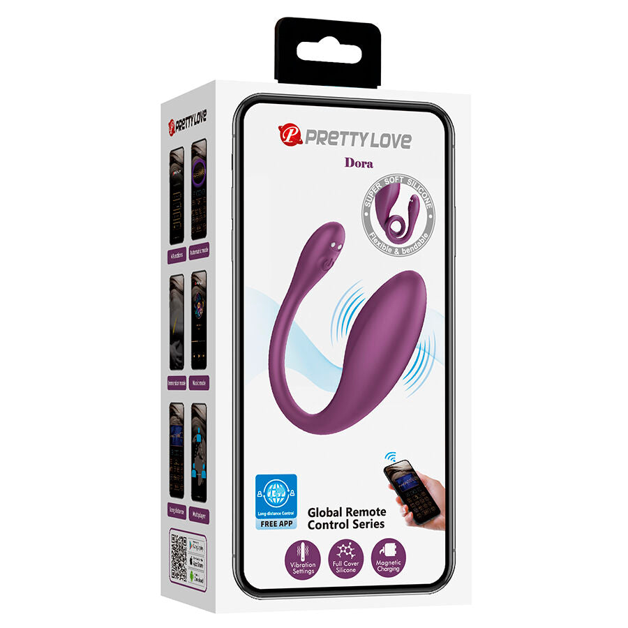 PRETTY LOVE - DORA VIBRADOR INVISÍVEL COM APLICATIVO GRÁTIS