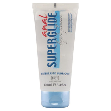 HOT - ANAL SUPERGLIDE LUBRIFICANTE LÍQUIDO PARA PRAZER ANAL 100 ML
