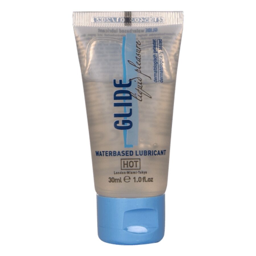 HOT - GLIDE LIQUID PLEASURE LUBRIFICANTE À BASE DE ÁGUA 30 ML