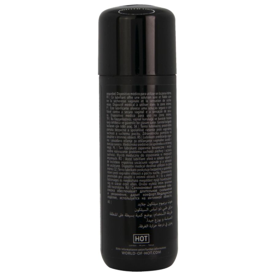 HOT - LUBRIFICANTE PREMIUM À BASE DE SILICONE 50 ML