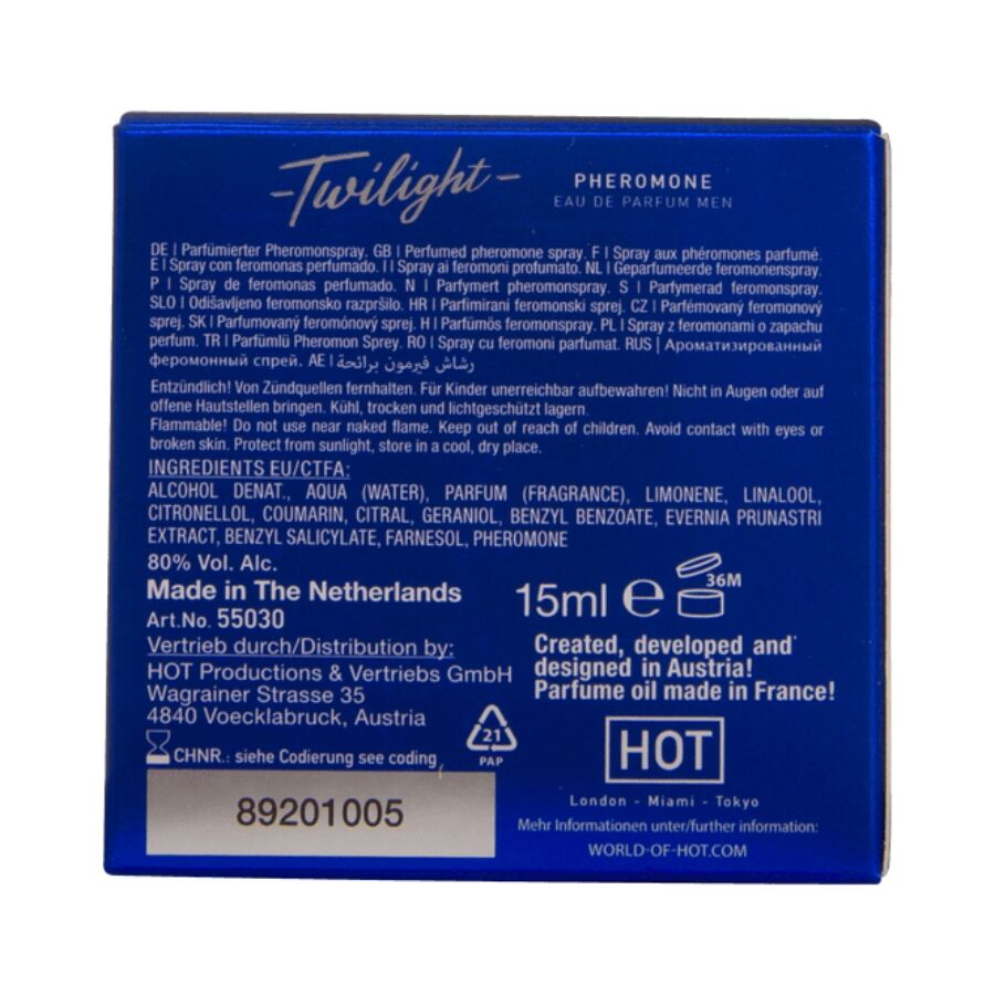 HOT - TWILIGHT PHEROMONE PARFUM MEN 15 ML