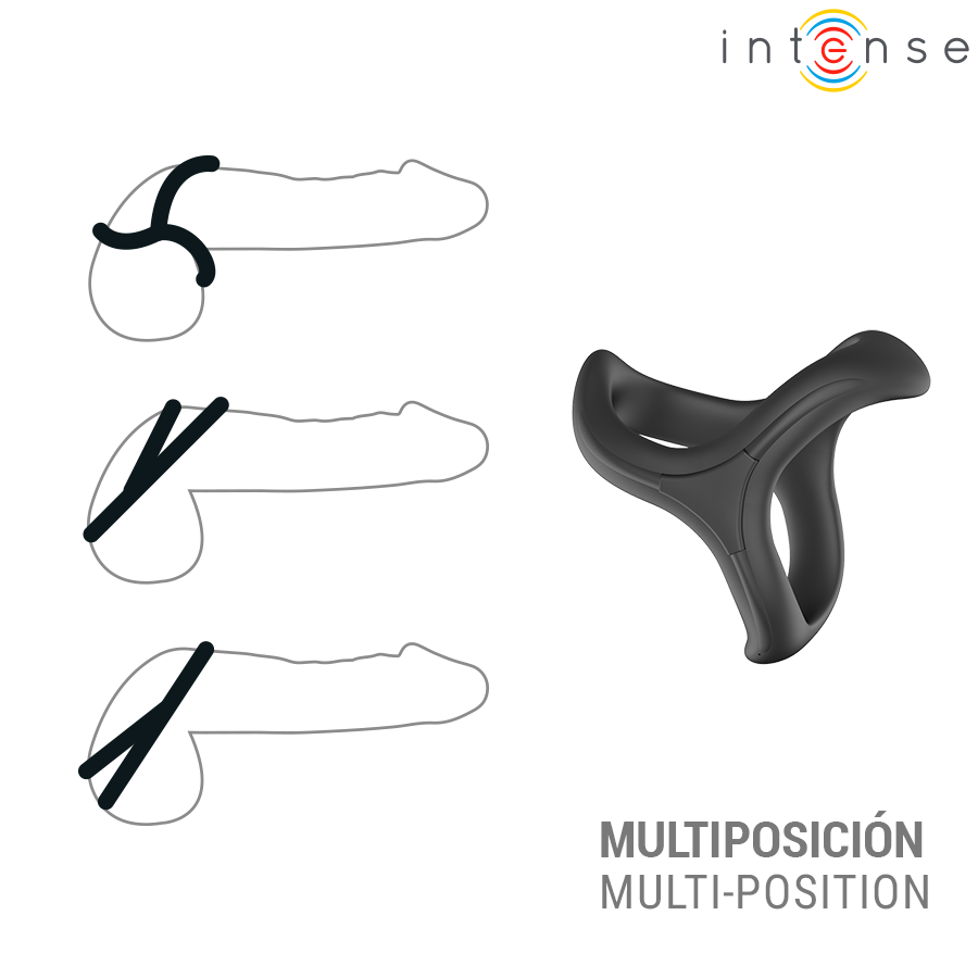 INTENSE - ALFIE ANEL PENIANO TRIPLO AJUSTÁVEL MODELO 6