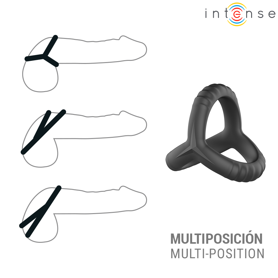 INTENSE - JOHN ANEL PENIANO TRIPLO AJUSTÁVEL MODELO 4