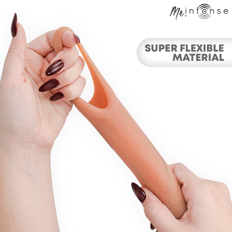 MR INTENSE - CAPA DE SILICONE PARA PÊNIS SIMON S 13 CM -Ø- 4 CM