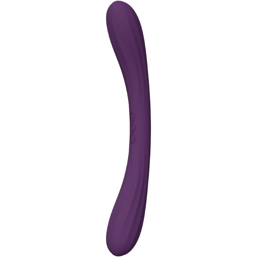 LELO - BOOMERANG VIBRADOR DE DUAS PONTAS ROXO
