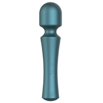 ROMP - PRESTO MINI WAND VIBRATOR COM CABEÇA FLEXÍVEL VERDE