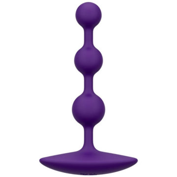 ROMP - AMP CONTAS ANAL DE SILICONE FLEXÍVEIS ROXAS 12,5 CM ROXAS