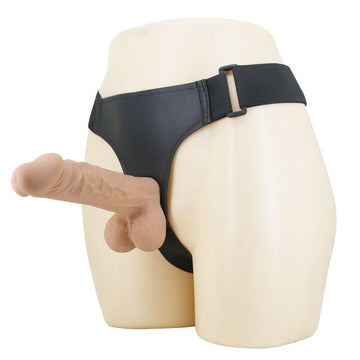 PRETTY LOVE - ARNÊS JOLYON COM DILDO FLEXÍVEL 22 CM Ø 4,8 CM NATURAL