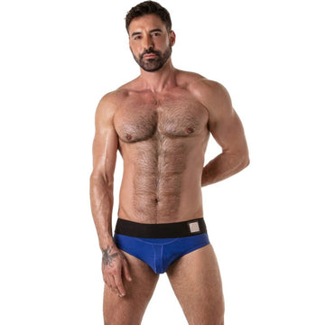 LOCKER GEAR - CUECA SUSPENSA COM CÓS LARGO AZUL L