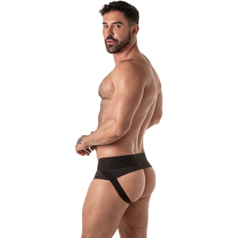 LOCKER GEAR - CUECA JOCK STOCK SRETA COM CÓS LARGO S