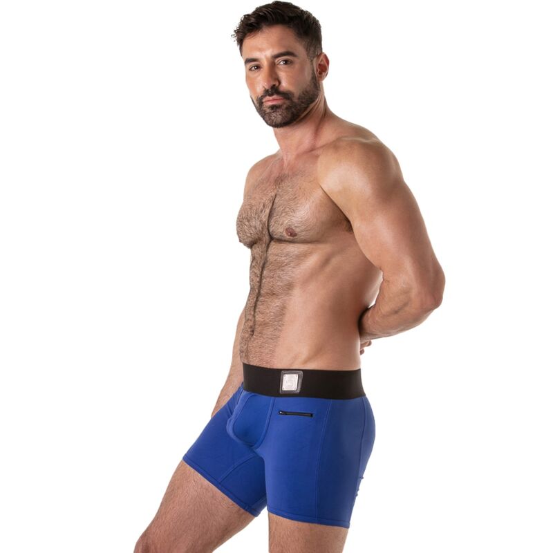 LOCKER GEAR - CINTURA LARGA AZUL TAMANHO S