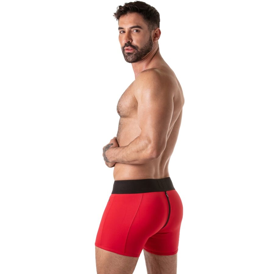 LOCKER GEAR - CINTURA LARGA VERMELHA M