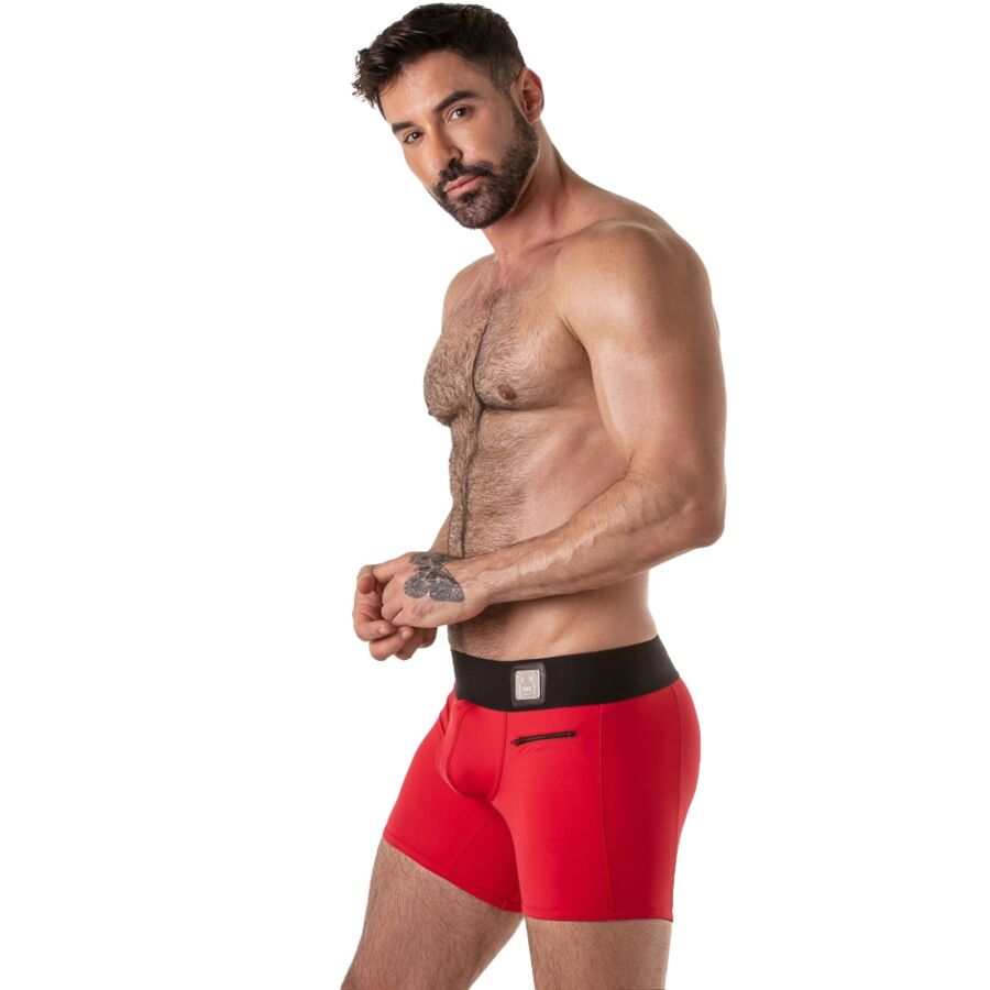 LOCKER GEAR - CINTURA LARGA VERMELHA L