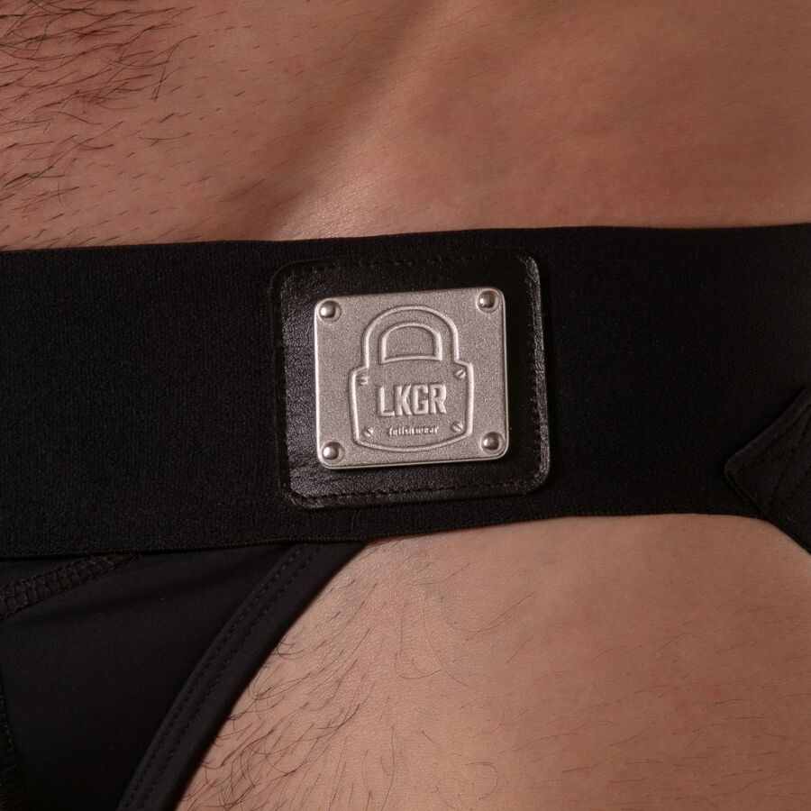 LOCKER GEAR - SUSPENSÓRIO COM CÓS LARGO SRETO TAMANHO XL