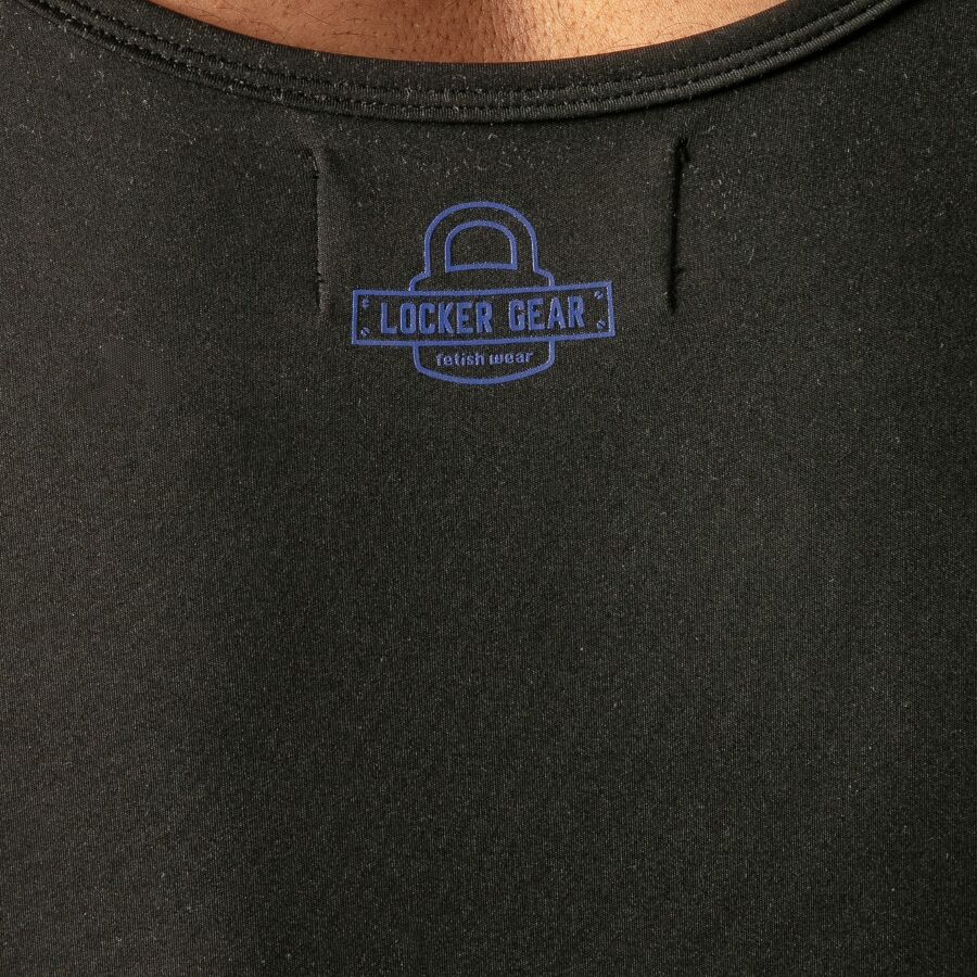 LOCKER GEAR - CAMISETA REGATA AZUL DE ACESSO LIVRE