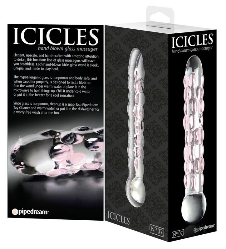 ICICLES - N. 07 MASSAGEADOR DE VIDRO