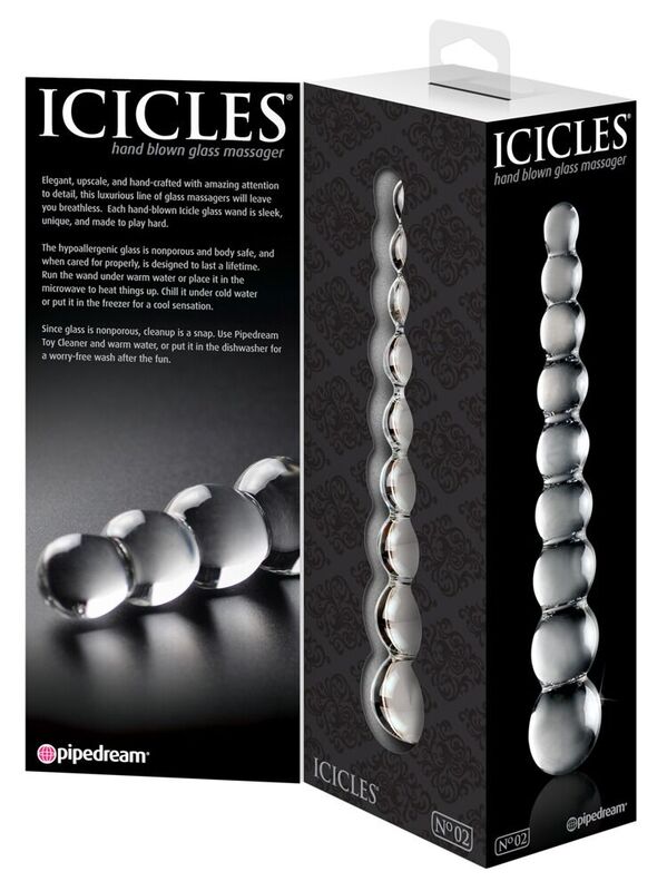 ICICLES - MASSAGEADOR DE VIDRO N. 2